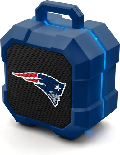 Vista 18 de SOAR NFL Shockbox - Altavoz Bluetooth inalámbrico LED, resistente al agua, IPX4, 5.0 Bluetooth con más de 5 horas de tiempo de reproducción, pequeño
