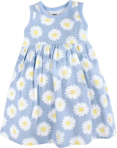 Vista 4 de Hudson Baby - Conjunto de vestido y cárdigan de algodón para bebé niña