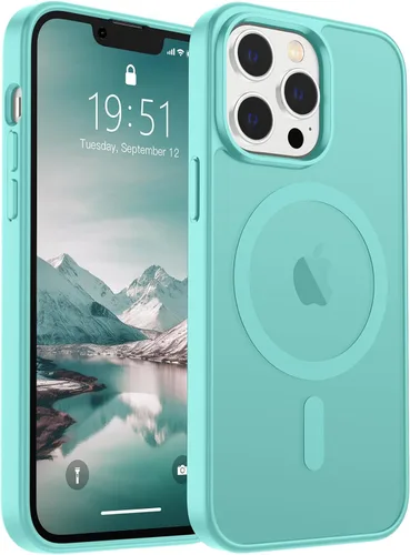 Vista 216 de SUPFINE Funda magnética para iPhone SE 2022 (3ª)/2020 (2ª), iPhone 8 (compatible con MagSafe) (protección contra caídas de grado militar), funda
