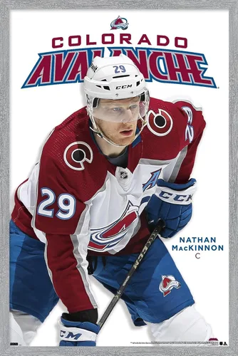 Vista 13 de Trends International NHL Colorado Avalanche - Póster de pared de la serie 23 de Nathan MacKinnon