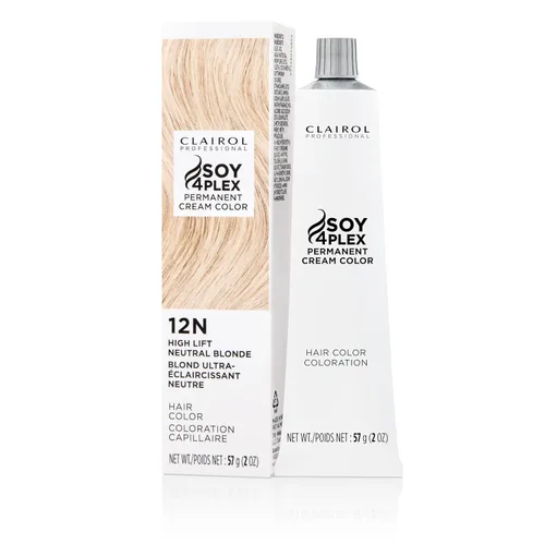 Vista 29 de Clairol Professional Permanent Cream Hair Color 100% Gray Coverage Blonde, Brown, Black, & Red-Violet Shades Deep Conditioning & Fade