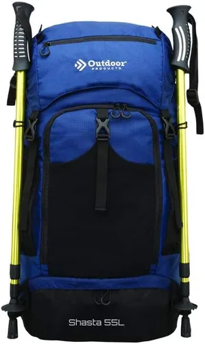 Vista 8 de Outdoor Products Mochila con marco interno, azul, talla única