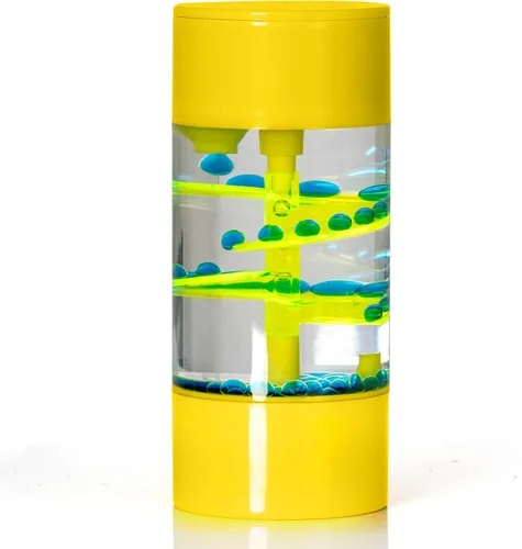 Vista 4 de Big Mo's Toys Juguete de temporizador en espiral de movimiento líquido para juegos sensoriales, juguete relajante de burbujas para autismo, TDAH