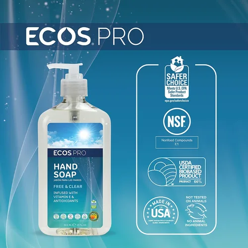 Vista 3 de Earth Friendly Products Jabón de manos, 17 onzas líquidas