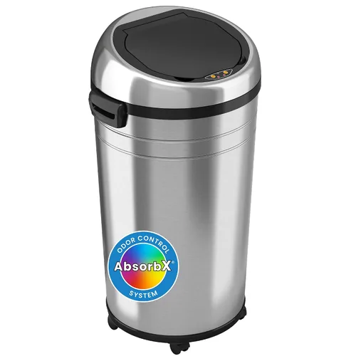 Vista 12 de iTouchless - Basurero de cocina con sensor automático con capacidad de 13 galones y filtro de olor