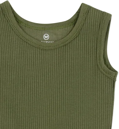 Vista 2 de HonestBaby Organic Cotton Chunky Rib Tank (Legacy)