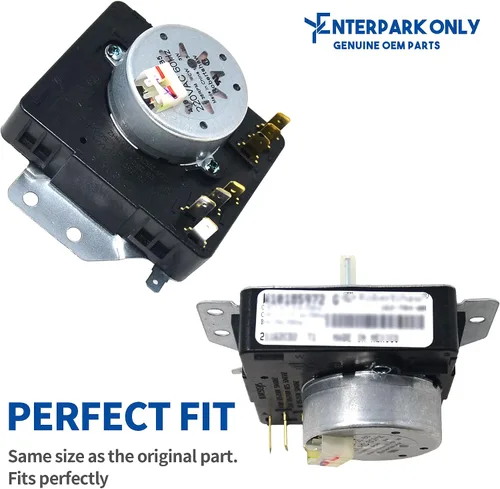 Vista 3 de W10185972 Enterpark - Temporizador de repuesto compatible con Whirlpool, Maytag, KitchenAid, Jenn-Air, Amana – Reemplaza WPW10185972, 1481701