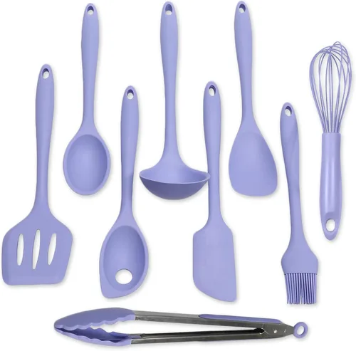 Vista 13 de Chef Craft Juego de herramientas de cocina de silicona premium multicolor de 5 piezas, surtido (42086)
