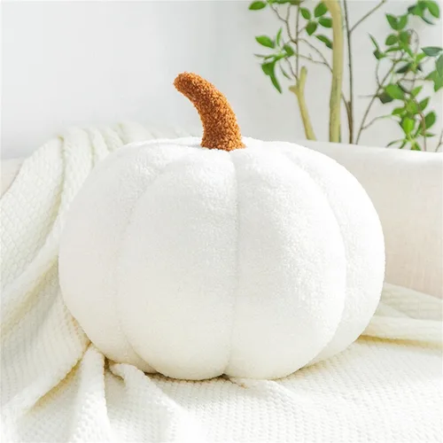 Vista 11 de Almohada de calabaza, cojín con forma de calabaza, almohada de felpa de calabaza, decoración de almohada de calabaza, cojín decorativo de calabaza