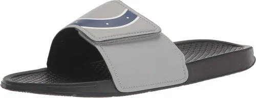 Vista 21 de FOCO mens NFL Team Cropped Big Logo Shower Sport Slide Flip Flop Sandals