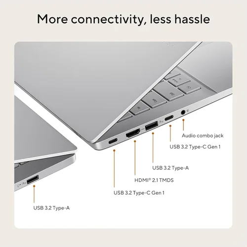 Vista 8 de Laptop ASUS Vivobook S16 2026, AMD Ryzen AI 9 465, gráficos AMD Radeon 880M