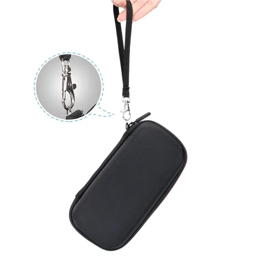 Vista 3 de LTGEM, estuche para termómetro infrarrojo Fluke 62 MAX o Fluke 59 Max+, color negro