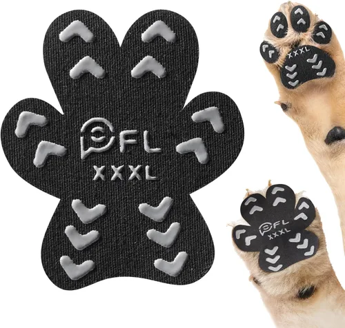 Vista 23 de Protección antideslizante para patas de perro para perros mayores, almohadillas para patas de perro con tracción, almohadillas autoadhesivas