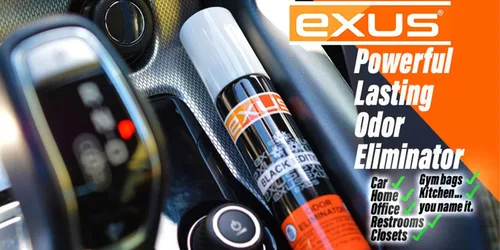 Vista 7 de Exus Eliminador de olores y ambientador en aerosol para olores fuertes, uso para casa, automóvil, baños, cocina, oficina. Ambientador fuerte - 0.7