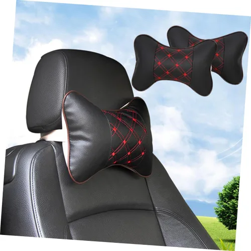 Vista 8 de Homoyoyo Almohadas de coche reposacabezas coche cuello almohada apoyo almohada vino