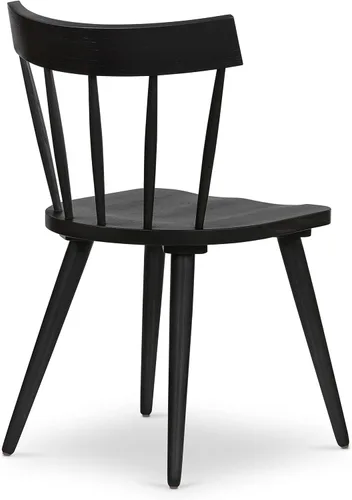 Vista 5 de POLY & BARK HAVA 300000 silla de comedor Negro