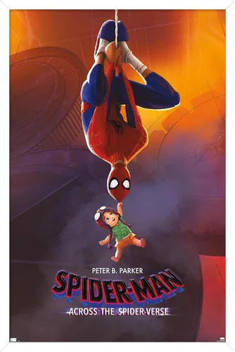 Vista 14 de Trends International Marvel Spider-Man: Across The Spider-Verse - Póster de Peter & Mayday Parker de una hoja, 34 pulgadas de largo x 22.4 pulgadas