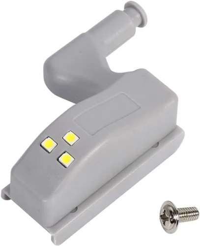 Vista 7 de Paquete de 10 luces LED con sensor de activación táctil de 3.1 x 2 x 2 pulgadas para armarios, apagado automático de 30 segundos, vida útil de 20000