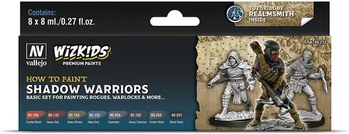 Vista 7 de Vallejo - Wizkids Elementos Arcanos Juego de Pinturas Premium para Modelismo y Wargames Ideal para Efectos Mágicos y Elementales como