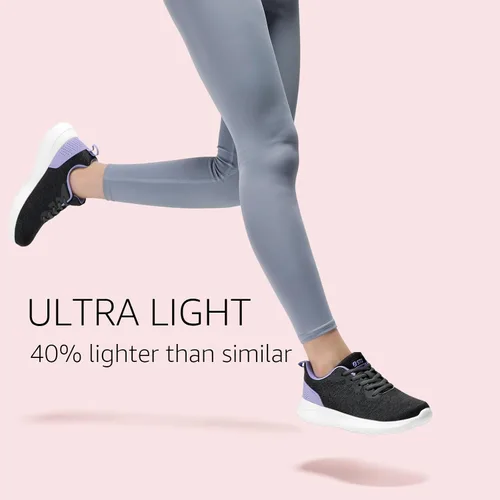 Vista 3 de STQ Zapatos deportivos para caminar resistentes al agua para mujer con soporte de arco