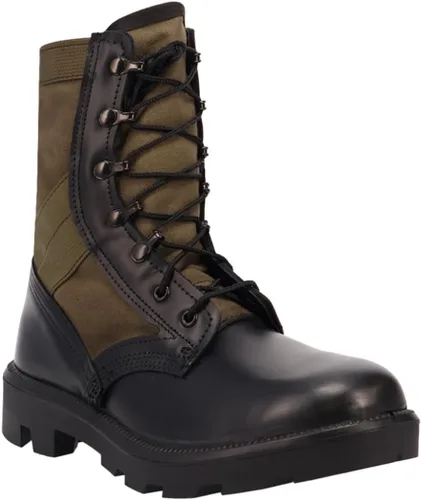 Vista 8 de MCRAE Bota de combate Legacy con suela de Panamá Cordura negro-negro