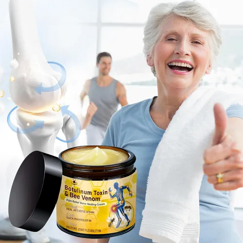 Vista 4 de 2 unidades de crema de gel para articulaciones de veneno de abeja, crema avanzada para articulaciones y huesos, gel profesional avanzado de veneno