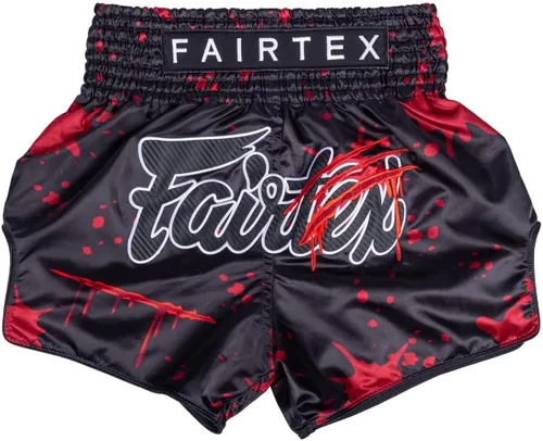 Vista 56 de Fairtex Pantalones cortos de boxeo Muay Thai de corte delgado "Kabuki