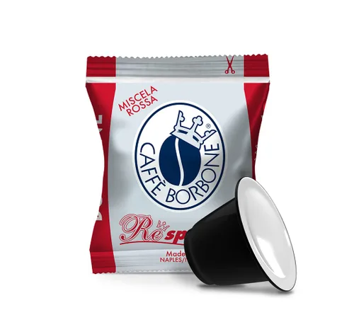 Vista 9 de Caffè Borbone Black Blend Cápsulas de Café Espresso Compatibles con Nespresso, 100 Unidades de Cápsulas de Espresso