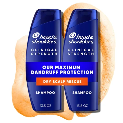 Vista 10 de Head & Shoulders - Champú y acondicionador Clinical Strength Dry Scalp Rescue, champú y acondicionador anticaspa y para el cuero cabelludo reseco