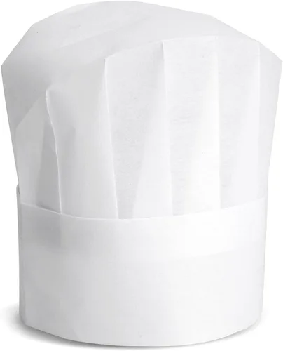 Vista 6 de Paquete de 24 sombreros de chef ajustables para niños y adultos (tela no tejida, blanco, 19.6-22.8 pulgadas), Blanco