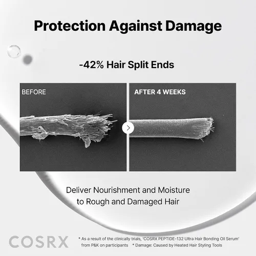 Vista 7 de COSRX PEPTIDE 132 Suero de aceite para unión del cabello, reparación