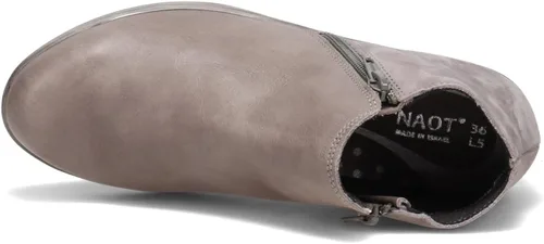 Vista 6 de NAOT Footwear - Botín de tobillo para mujer con plantilla de corcho y soporte de arco - doble cremallera - tacón bajo - comodidad y apoyo - ligero