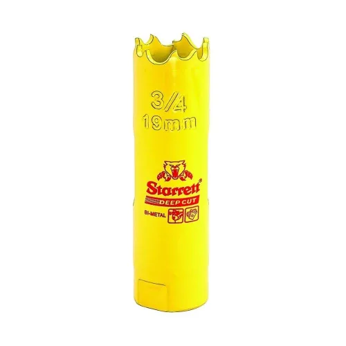 Vista 16 de Starrett LS - Corona perforadora HSS de corte profundo 1-7-8" (48mm) (DCH0178-G)