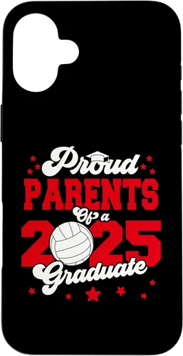 Vista 22 de iPhone 16 Parents of a 2025 Graduate Prom Graduation 25 VolleyBall Case