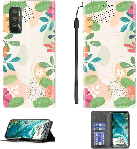Vista 271 de jioeuinly ATT Motivate 2 - Funda compatible con ATT Motivate 2, funda con soporte abatible y cierre magnético DJS