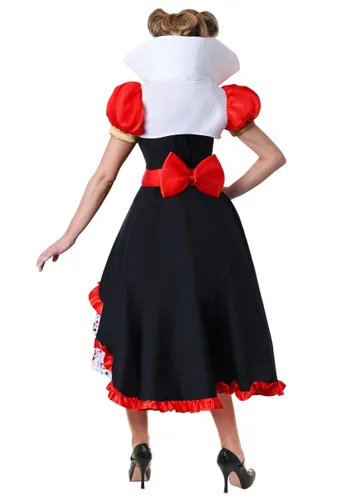 Vista 2 de Disfraz Flirty Queen of Hearts para mujer Multicolor