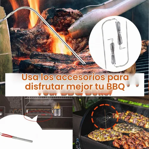 Vista 6 de Kit de termostato de tablero de control digital con pantalla LCD para parrilla ahumadora de pellets Pit Boss Austin XL, piezas de repuesto incluyen