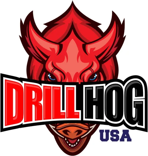 Vista 3 de Drill Hog USA - Brocas de cobalto M42 de 1/4 de pulgada, paquete de 12