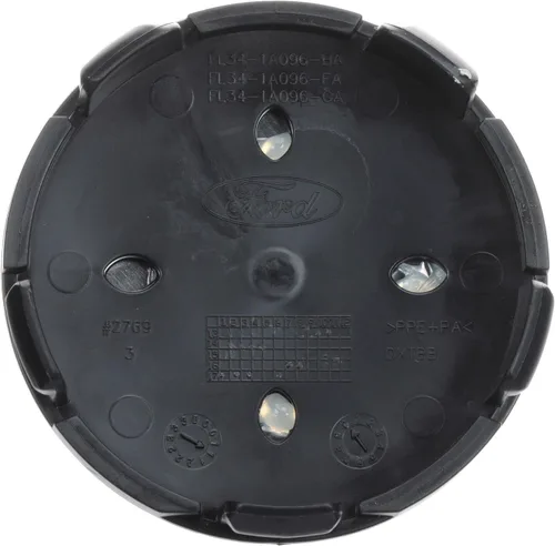 Vista 2 de 2015 compatible con Ford F150 de 17 pulgadas, centro de cubo de rueda de neumático compatible con cubierta de tapa plateada compatible con Ford Oval