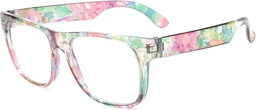 Vista 27 de OWL Los lentes transparentes de colores para niños protegen los ojos de los niños de UVB UVA Negro