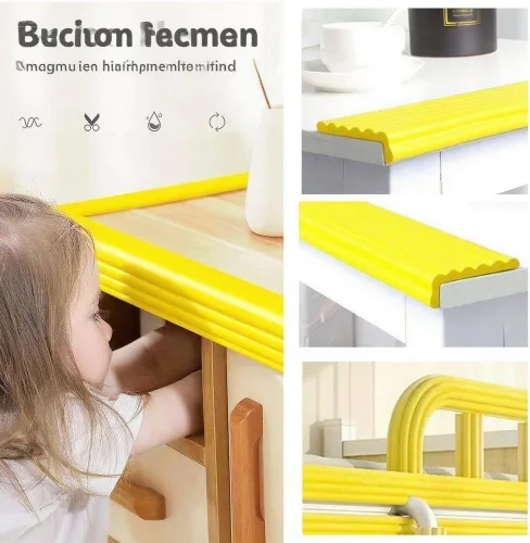 Vista 91 de Protectores de espuma compatibles con anclaje de pared para muebles, protectores de espuma para paredes, protectores de esquina con funciones