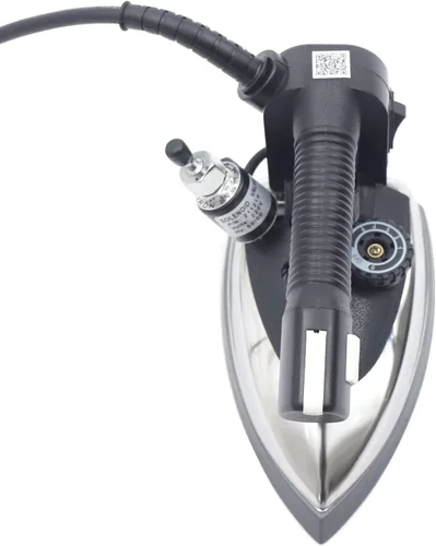 Vista 5 de Hierro de vapor industrial de la botella de alimentación por gravedad del hierro de vapor 1200W con el tanque grande de la capacidad 3L