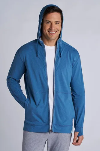 Vista 8 de Coolibar Sudadera con capucha y cremallera para hombre - Protección solar UPF 50+ - LumaLeo