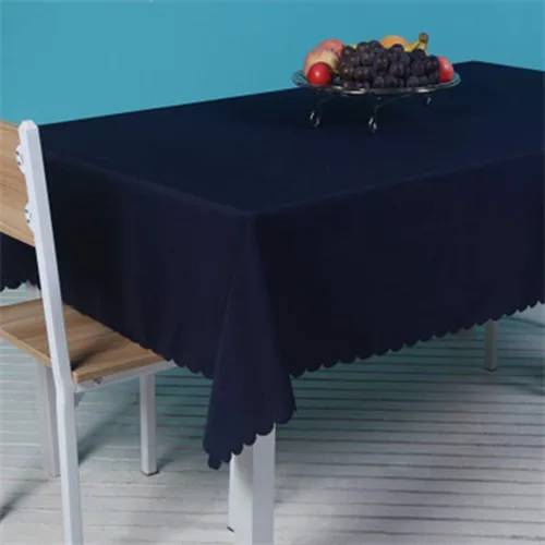 Vista 2 de Queenbox - Mantel rectangular rectangular de poliéster para bodas, fiestas, hoteles, restaurantes