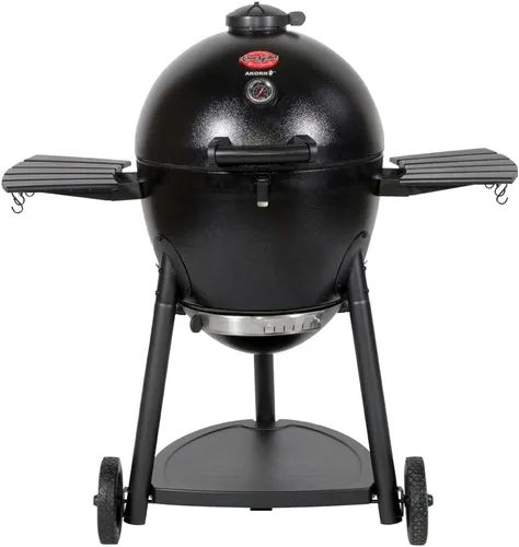 Vista 14 de Char-Griller E86714 AKORN Jr. Parrilla a carbón portátil tipo Kamado