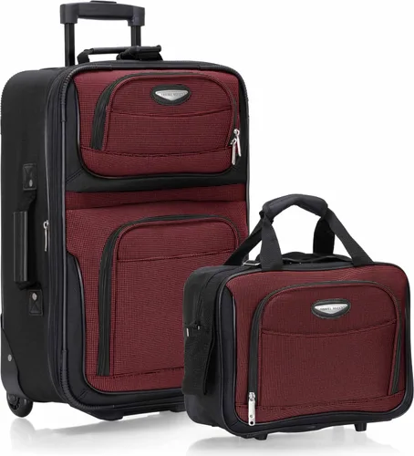 Vista 22 de Travel Select Amsterdam - Equipaje vertical y expansible con ruedas, marino
