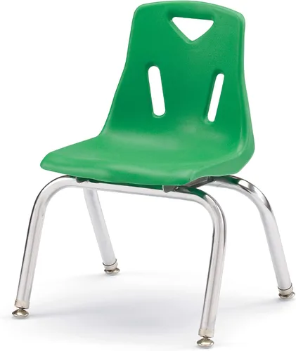 Vista 21 de Berries silla apilable con patas cromadas