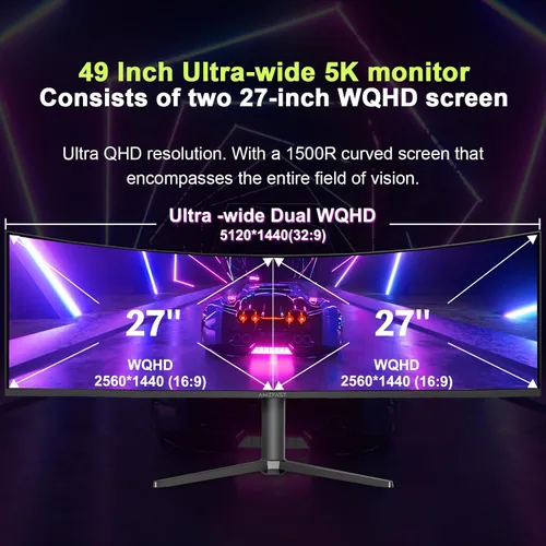 Vista 15 de Amzfast - Monitor de juegos de 24 pulgadas 180Hz 200Hz FHD 1080p, monitor de computadora, sincronización adaptativa de 1 ms, 3000:1, pantalla HDR
