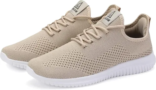 Vista 5 de VAMJAM Zapatos para correr para hombre ultraligeros transpirables zapatos para caminar antideslizantes atléticos zapatillas deportivas modernas