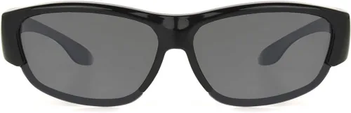 Vista 2 de Dioptics Solar Shield-Logan Rectangular Fits Over Sunglasses